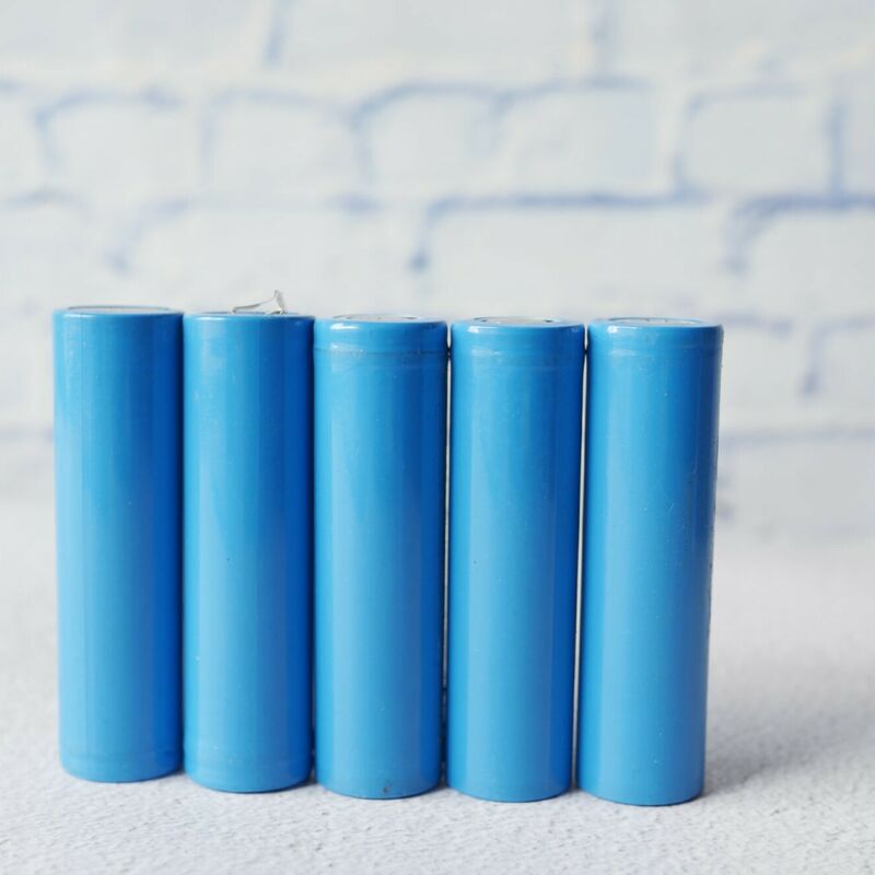close up of Batteries on table 