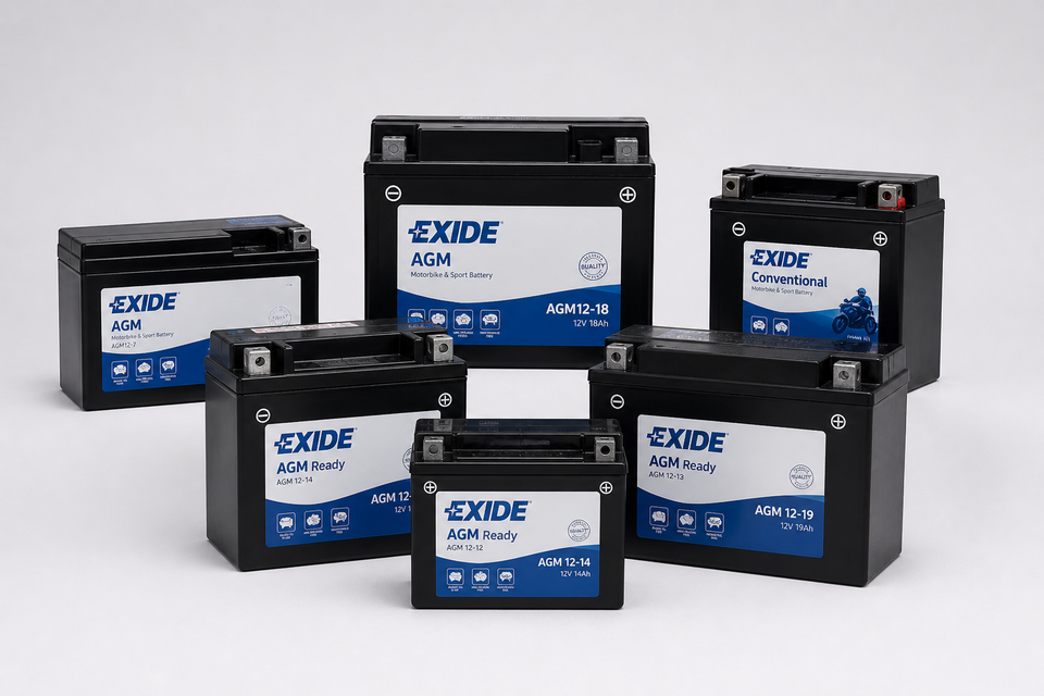 EXIDE - MOTOR BATTERIJEN