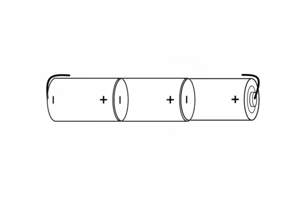 HT C3000Mah A1X3 3.6V (26X 150)  __ __ __ +4.8MM -4.8MM