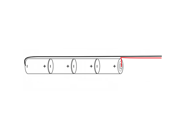 HT SC2200Mah A1X4  4,8V (22,15 X 170)   __ __ __ __  WIRE  20CM