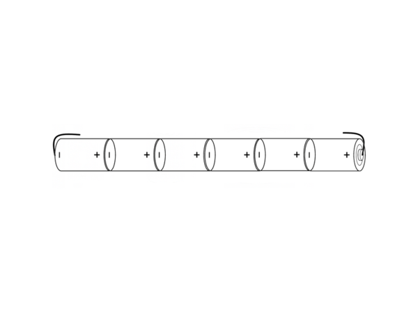HT SC1700Mah  A1X6  7,2V  (22,15 X 256)  __ __ __ __ __ __ +4.8MM  -4.8MM