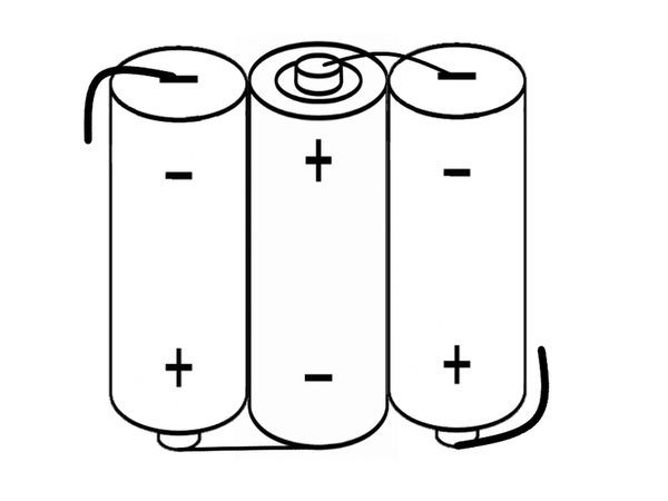 HT SC2000Mah  B3  3,6V (22,15 X 67 X 42,50) | | |  +4.8MM -4.8MM