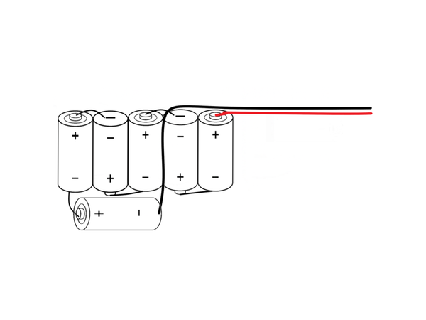 HT AA2100Mah B5 + A1 7,2V (15 X 61 X 74)