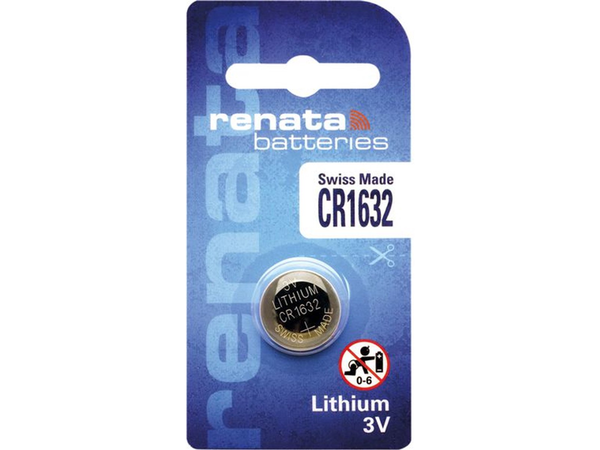 RENATA CR1632 3,0V 137mAh