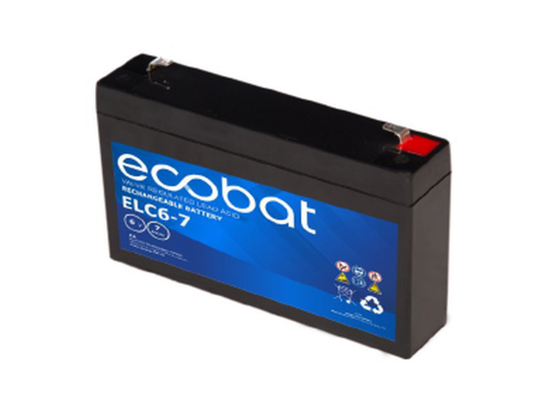 ECO ELC 6V 7AMP LEAD ACID AGM - FASTON