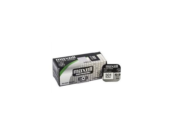 MAXELL 301/386 SR43N-PB (11,6 X 5,4) VPE10/100