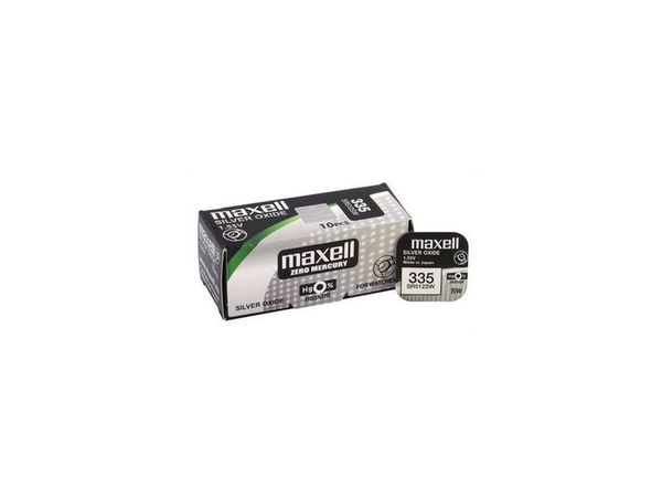 MAXELL  335 SR-512SW  (5,8 X 1,2) VPE10/100