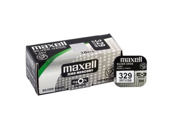 MAXELL 329 SR-731SW (7,9 X 3,1) VPE10/100