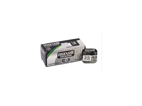 MAXELL  315 SR-716SW  (11,6 X 5,4)  VPE10/100