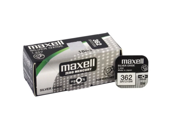 MAXELL 362 / 361 SR-721SW (7,9 X 2,1) VPE10/100