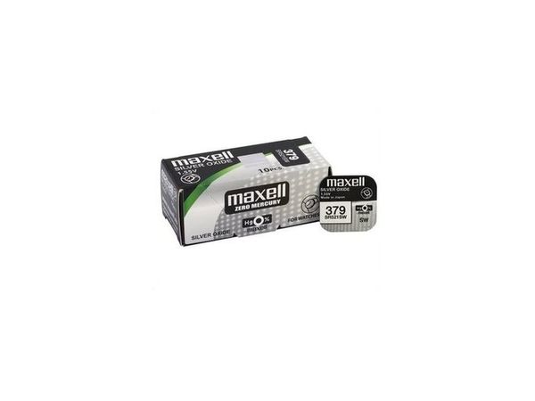 MAXELL 379 SR521SWN-PB (5,8 X 2,1) VPE10/100