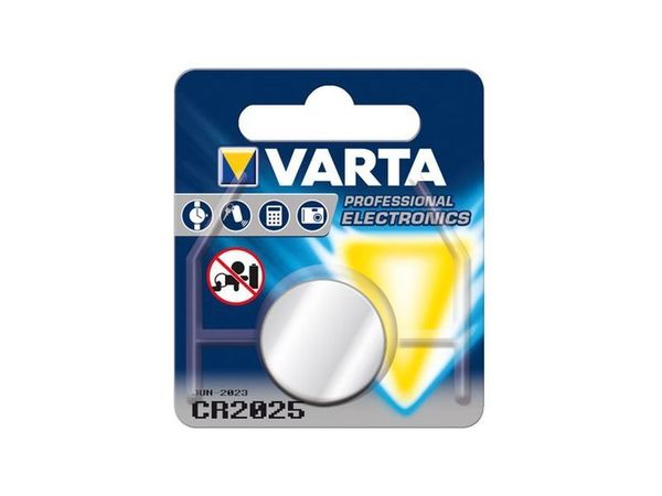 CR2025 VARTA 3V LITHIUM BLISTER B1  VPE 1/10
