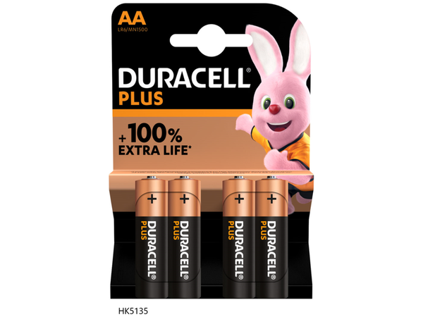 DURACELL MN1500/AA PLUS POWER (Ø14,5 X 50)