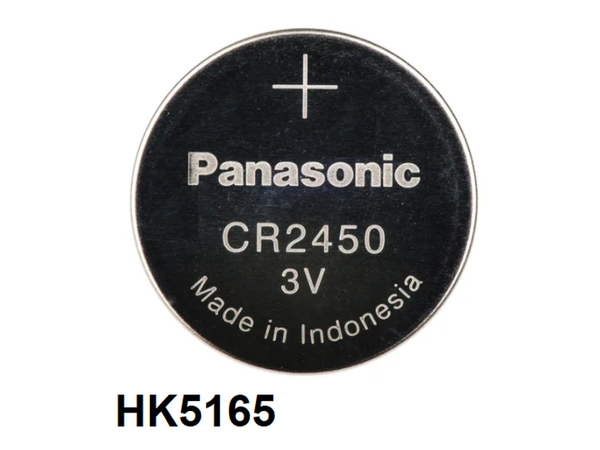 PANASONIC CR2450 3V LITHIUM  INDUSTRIAL - VRAC 620mAh