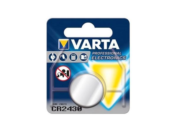CR2430 VARTA 3V LITHIUM BLISTER B1 VPE 1/10