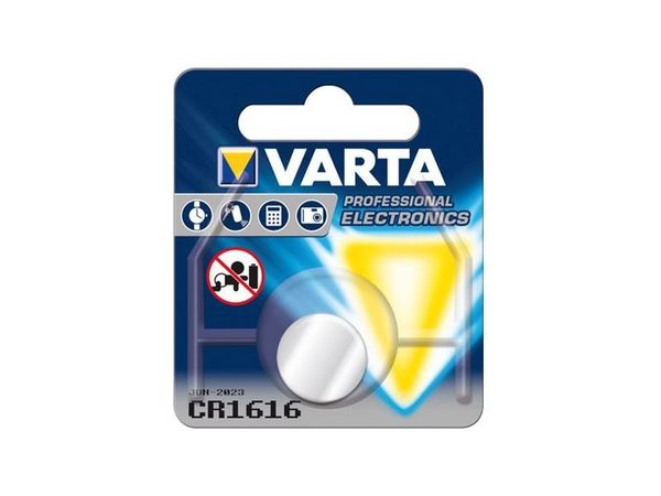 CR1616 VARTA  3V LITHIUM BLISTER B1  VPE 1/10