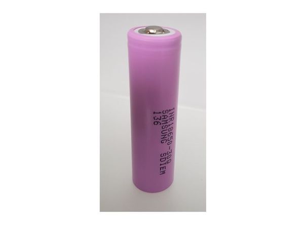 18650 3,6V - SAMSUNG 3000mAh  LI-ION