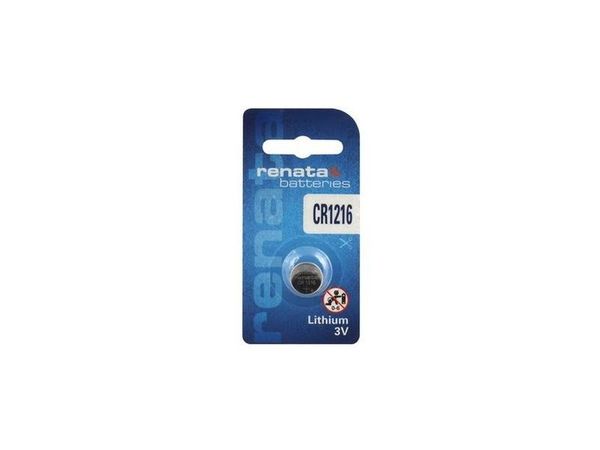RENATA CR1216 3,0V 25mAh B1 VPE 1/10/300