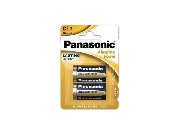 PANASONIC C-SIZE (LR14) ALKALINE POWER 1,5V 2BL