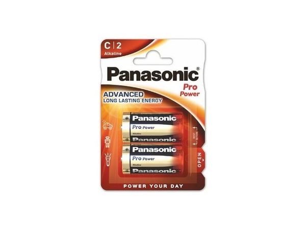 PANASONIC C-SIZE (LR14) ALKALINE PRO POWER 1,5V