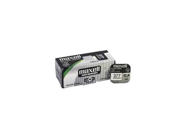 MAXELL  377 SR-626SW (6,8 X 2,6) VPE10/100