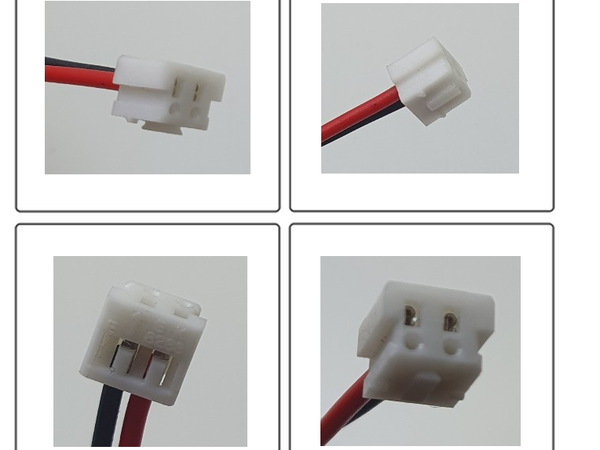 HKPLUG 007A MET +RECHTS   12CM BLACK 17.5CM RED