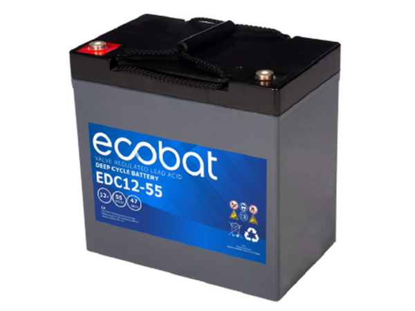 ECO EDC 12V 55Ah LEAD ACID DEEP CYCLE