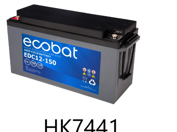 ECO EDC 12V 160Ah LEAD ACID DEEP CYLE