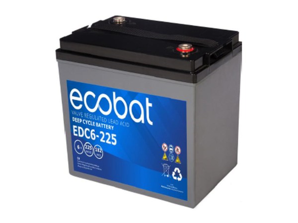ECO EDC 6V 225Ah LEAD ACID DEEP CYCLE