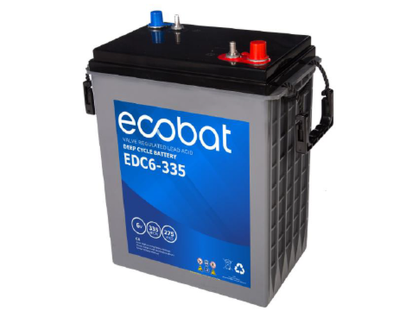 ECO EDC 6V 335Ah LEAD ACID DEEP CYCLE