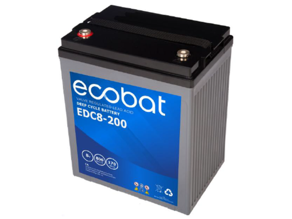 ECO EDC 8V 200Ah LEAD ACID DEEP CYCLE