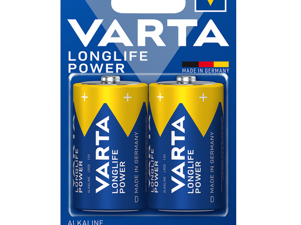 VARTA D-SIZE LONGLIFE POWER ALKA  1,5V 16500mAh