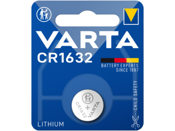 CR1632 VARTA 3V LITHIUM BLISTER B1 VPE 1/10