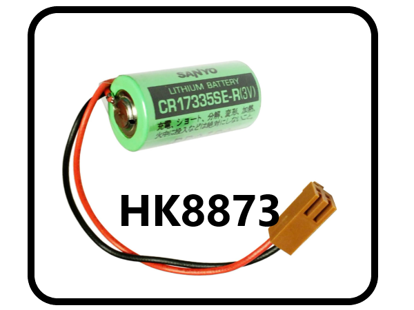 PLC CR2/3 A 3V LITHIUM + PLUG 082 9CM