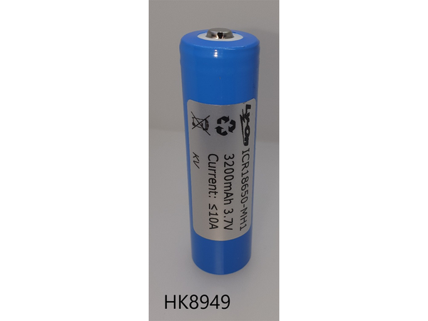 LG 3200mAh 18650 3,6V + TOP ZONDER BMS