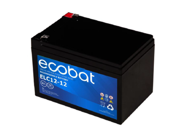 ECO ELC 12V 12AMP LEAD ACID AGM - FASTON 6,2MM