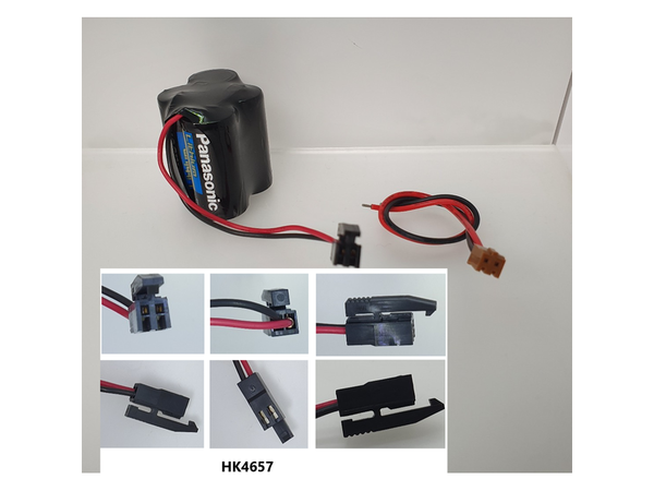 PLC 6V LITHIUM 2S2P 2/3A 4S + PLUG 022