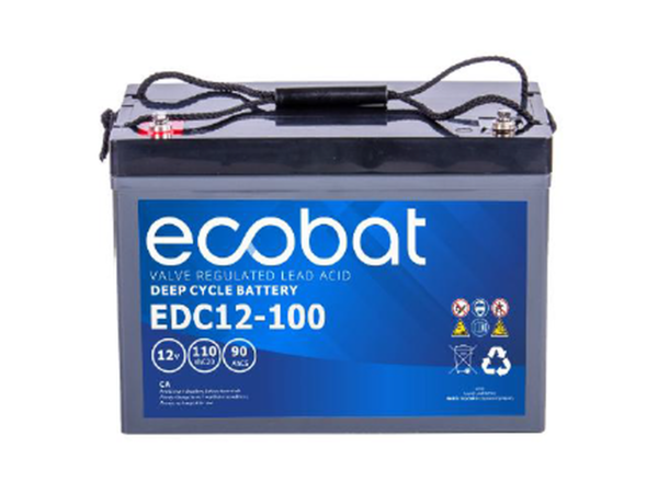 ECO EDC 12V 110A/90A  LEAD ACID AGM DEEP CYCLE