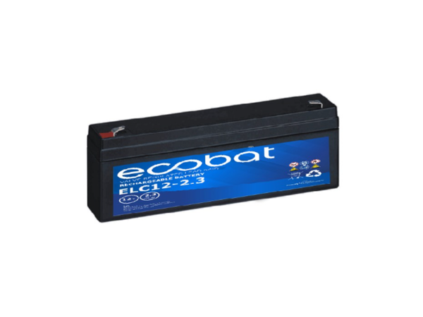 ECO ELC  12V 2,3AMP LEAD ACID AGM - FASTON 4,8MM