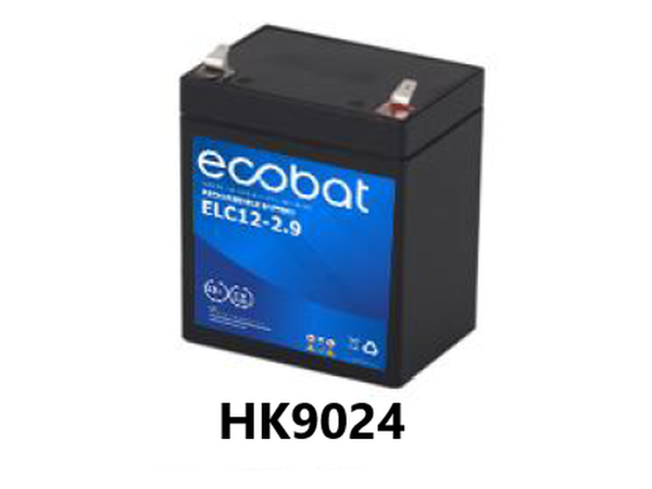 ECO ELC  12V 2,9AMP LEAD ACID AGM - FASTON