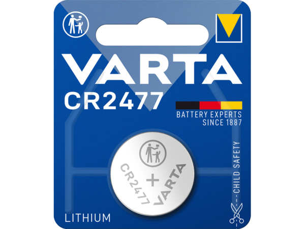CR2477 VARTA 3V LITHIUM BLISTER B1 VPE 1/10