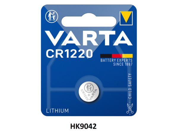 CR1220 VARTA 3V LITHIUM BLISTER B1 VPE 1/10