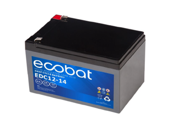 ECO EDC 12V 14AMP LEAD ACID DEEP CYCLE - FASTON