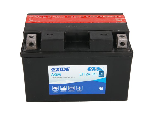 Exide Bike AGM 9,5Ah 130A