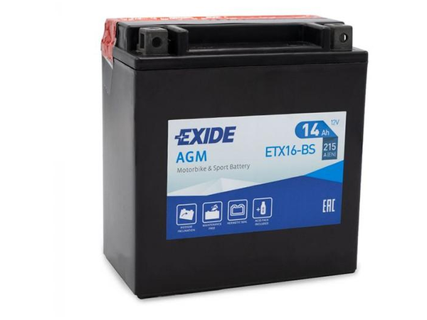 Exide Bike AGM 14Ah 215A