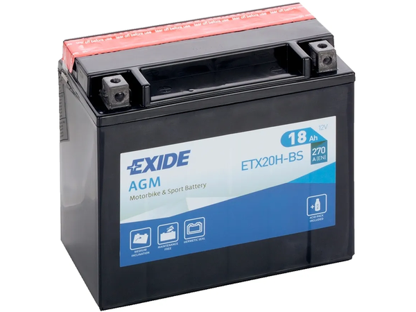 Exide Bike AGM 18Ah 270A