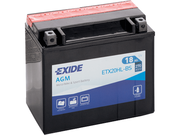 Exide Bike AGM 18Ah 270A