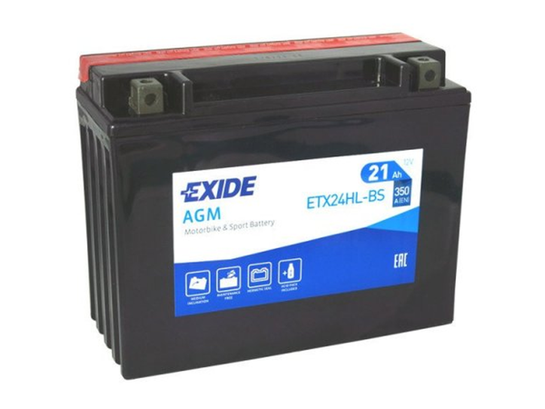 Exide Bike AGM 21Ah 350A