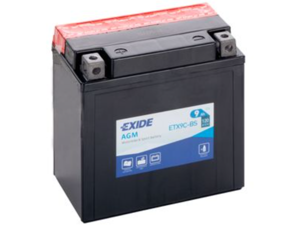 Exide Bike AGM 9Ah 120A