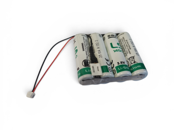 BATTERY SAFT  3,6V  1s4p  I I I I  + HK7395  + JST  + RESTABLE FUSE